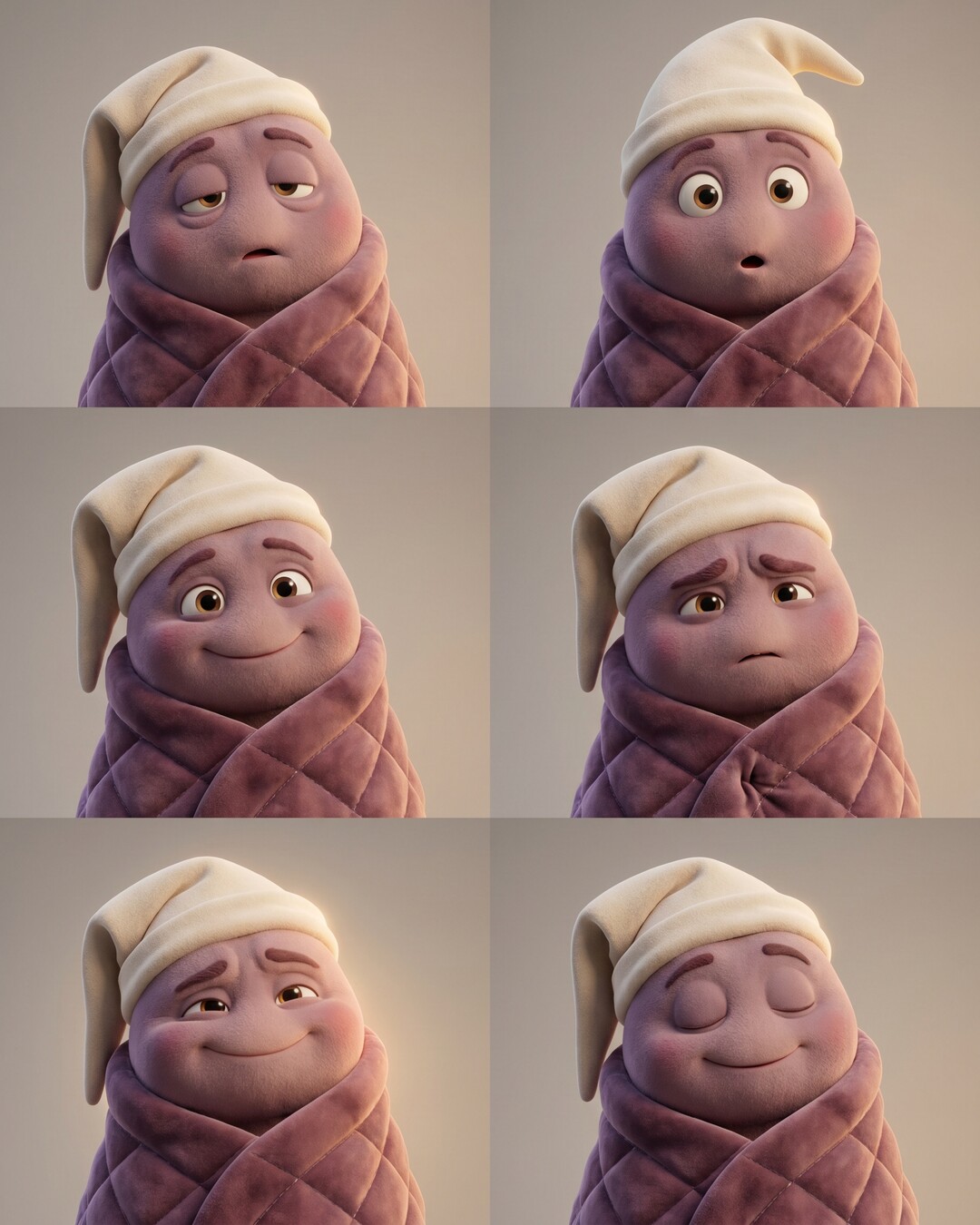 Tuck, expression still